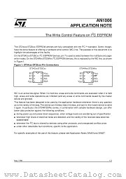 AN1006 datasheet pdf SGS Thomson Microelectronics
