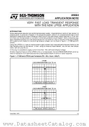 AN964 datasheet pdf SGS Thomson Microelectronics