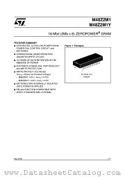M48Z2M1Y-70PL1 datasheet pdf SGS Thomson Microelectronics