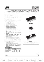 ST6232B datasheet pdf SGS Thomson Microelectronics