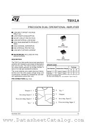 TS512AIDT datasheet pdf SGS Thomson Microelectronics