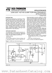 AN881 datasheet pdf SGS Thomson Microelectronics
