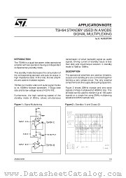 AN852 datasheet pdf SGS Thomson Microelectronics
