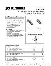 STK22N06 datasheet pdf SGS Thomson Microelectronics