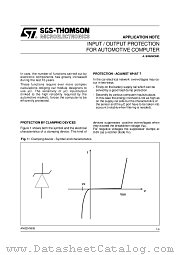AN820 datasheet pdf SGS Thomson Microelectronics