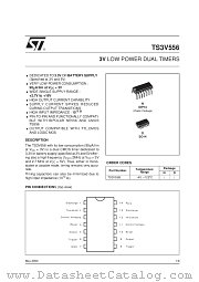 TS3V556ID datasheet pdf SGS Thomson Microelectronics