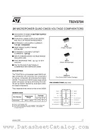 TS3V3704 datasheet pdf SGS Thomson Microelectronics