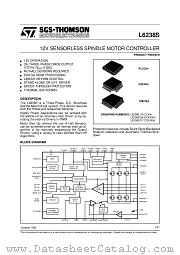 L6238S datasheet pdf SGS Thomson Microelectronics