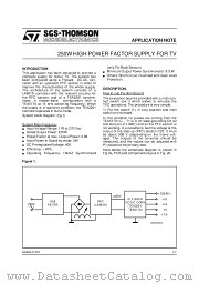 AN826 datasheet pdf SGS Thomson Microelectronics