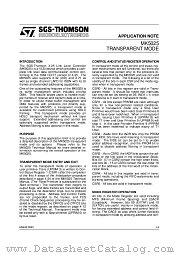 AN493 datasheet pdf SGS Thomson Microelectronics