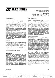 AN490A datasheet pdf SGS Thomson Microelectronics