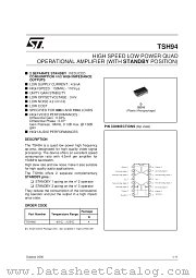 TSH94IDT datasheet pdf SGS Thomson Microelectronics
