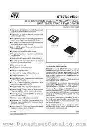 ST52E301 datasheet pdf SGS Thomson Microelectronics