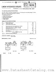 TDA1170SH datasheet pdf SGS Thomson Microelectronics