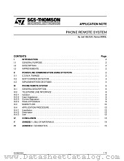 AN488 datasheet pdf SGS Thomson Microelectronics