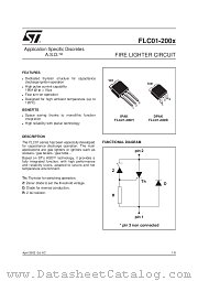 FLC01-200B datasheet pdf SGS Thomson Microelectronics