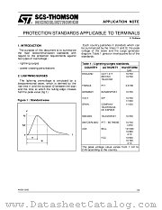 AN581 datasheet pdf SGS Thomson Microelectronics