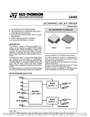 L6450 datasheet pdf SGS Thomson Microelectronics