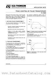 AN436 datasheet pdf SGS Thomson Microelectronics