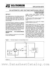 AN389 datasheet pdf SGS Thomson Microelectronics