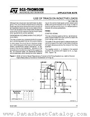 AN307 datasheet pdf SGS Thomson Microelectronics