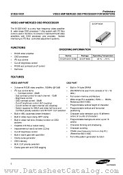S1D2514X01 datasheet pdf Samsung Electronic