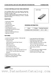 S1D2506A01-D0B1 datasheet pdf Samsung Electronic