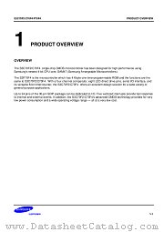 S3P70F4 datasheet pdf Samsung Electronic
