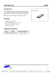 KA2298B datasheet pdf Samsung Electronic