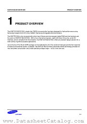 KS57C01504 datasheet pdf Samsung Electronic