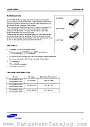 S5T8554B datasheet pdf Samsung Electronic