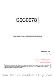 S6C0678 datasheet pdf Samsung Electronic