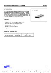 S1T8501 datasheet pdf Samsung Electronic