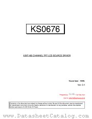 KS0676 datasheet pdf Samsung Electronic