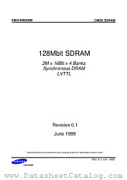 KM416S8030B datasheet pdf Samsung Electronic