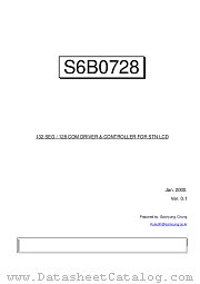 S6B0728 datasheet pdf Samsung Electronic