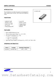 KA22426 datasheet pdf Samsung Electronic