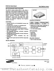 KS0122 datasheet pdf Samsung Electronic