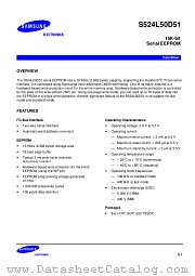 S524L50D51 datasheet pdf Samsung Electronic