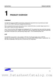 S3C7544 datasheet pdf Samsung Electronic