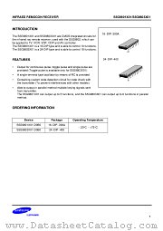 S5G9801X01 datasheet pdf Samsung Electronic