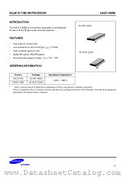 KA22711B datasheet pdf Samsung Electronic
