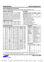 M372F160(8)0DJ(T)0-C datasheet pdf Samsung Electronic