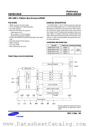 KM48S16030 datasheet pdf Samsung Electronic