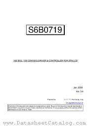 S6B0719 datasheet pdf Samsung Electronic