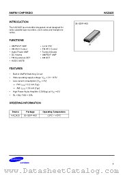 KA22425 datasheet pdf Samsung Electronic
