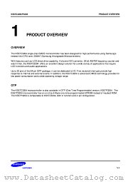 KS57P3204 datasheet pdf Samsung Electronic