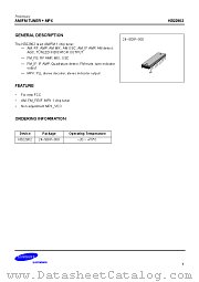 KB22902 datasheet pdf Samsung Electronic