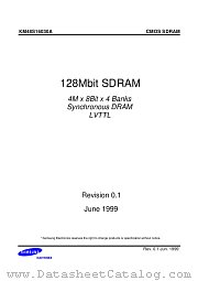 KM48S16030A datasheet pdf Samsung Electronic