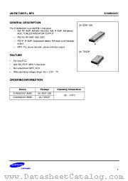 S1A0902X01 datasheet pdf Samsung Electronic